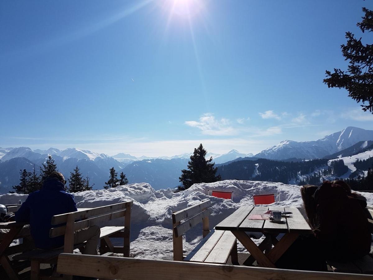 Alpenchalet Almrose Auffach Exteriör bild