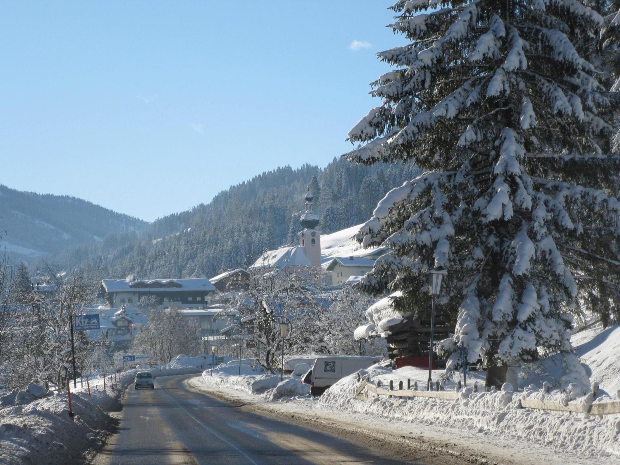 Alpenchalet Almrose Auffach Exteriör bild