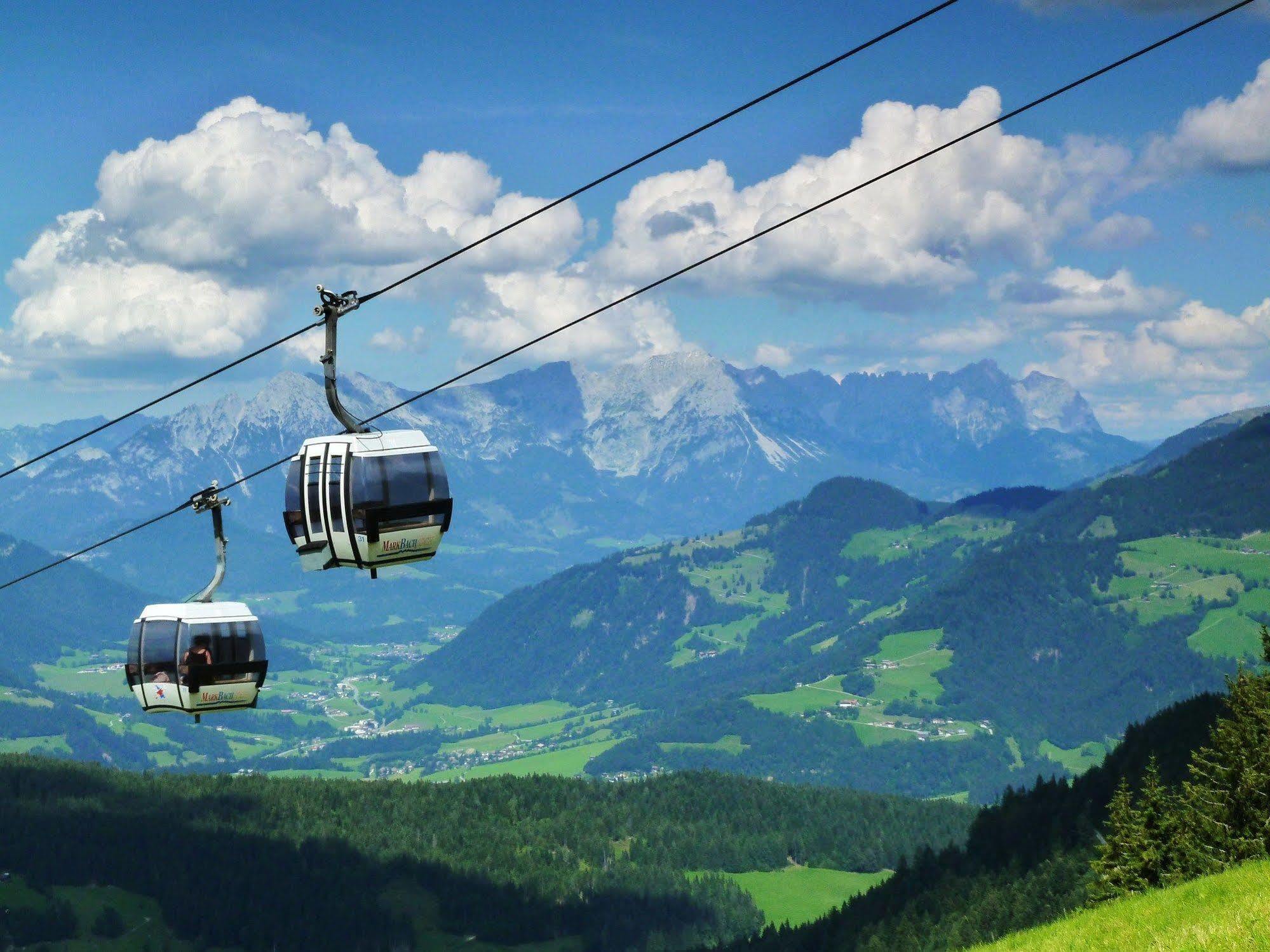 Alpenchalet Almrose Auffach Exteriör bild
